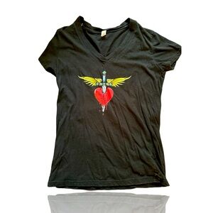 Bon Jovi “The Circle Tour” 2010-2011 Official Merchandise: Ladies Babydoll Style